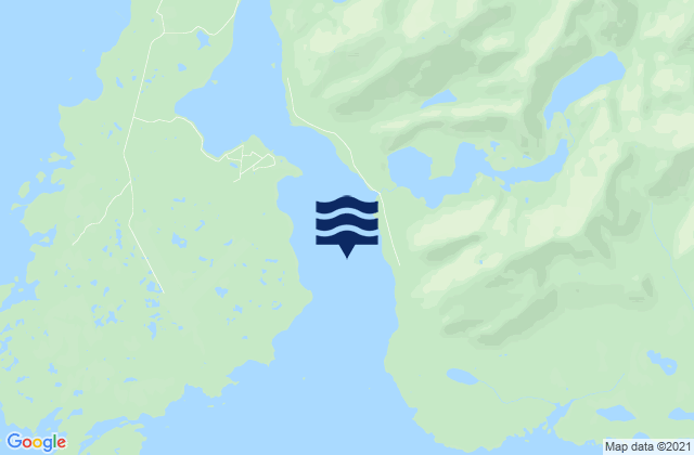 Mappa delle maree di Tamgas Harbor, United States