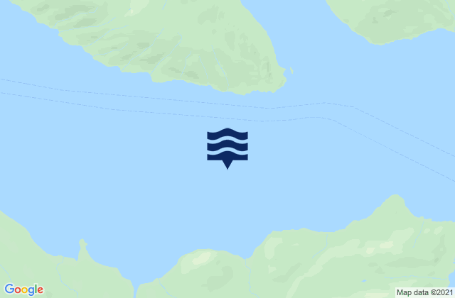 Mappa delle maree di Tantallon Point SW of, United States