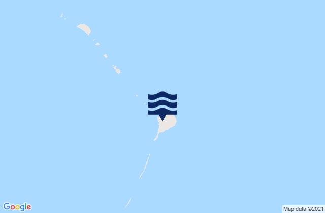 Mappa delle maree di Taroa, Marshall Islands