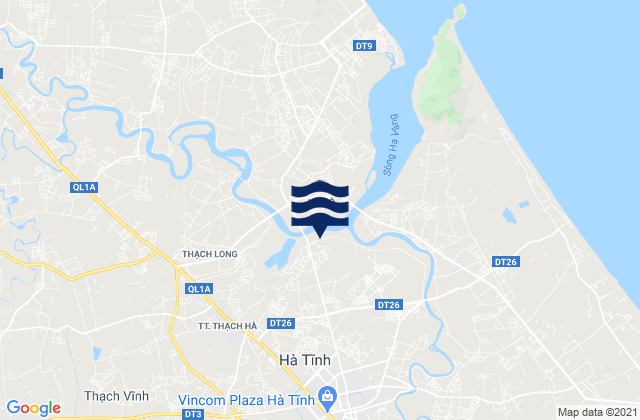 Mappa delle maree di Thành Phố Hà Tĩnh, Vietnam