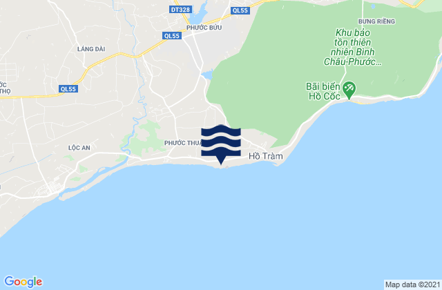 Mappa delle maree di Thị Trấn Phước Bửu, Vietnam