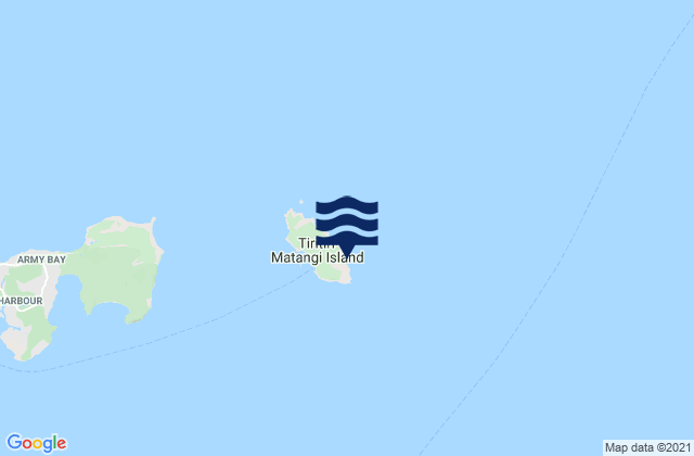 Mappa delle maree di Tiritiri Matangi Lighthouse, New Zealand