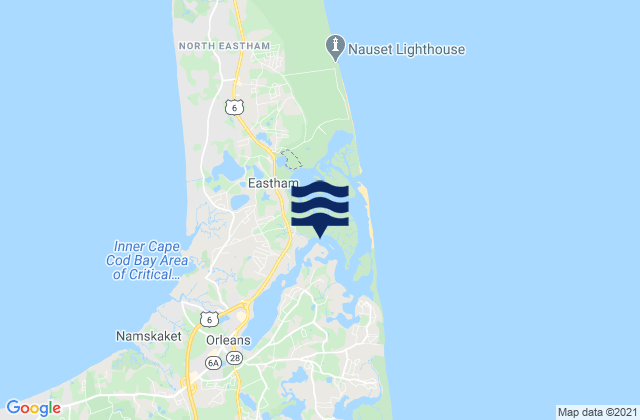 Mappa delle maree di Town Cove, United States