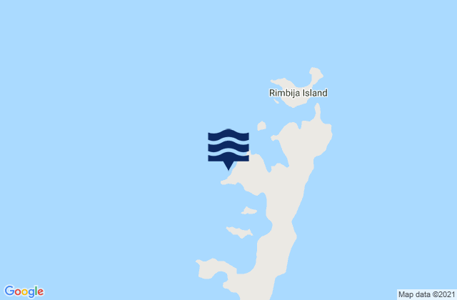 Mappa delle maree di Two Island Bay, Australia
