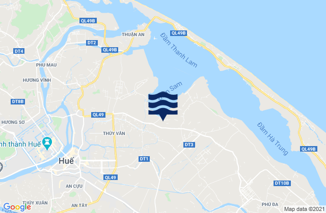 Mappa delle maree di Tỉnh Thừa Thiên-Huế, Vietnam