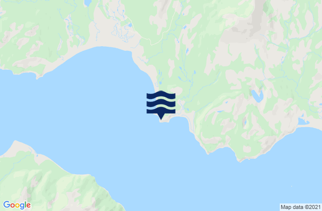 Mappa delle maree di Ugak Bay (saltery Cove), United States