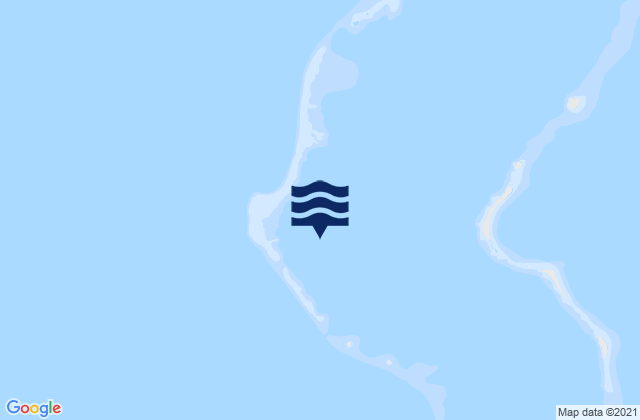 Mappa delle maree di Ulithi Municipality, Micronesia