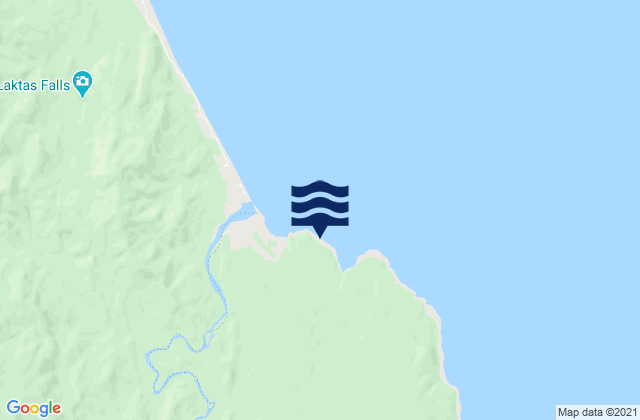 Mappa delle maree di Umiray River Entr (Dingalan Bay), Philippines