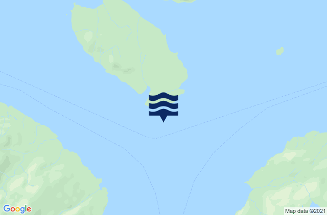 Mappa delle maree di Vank Island off Neal Point, United States