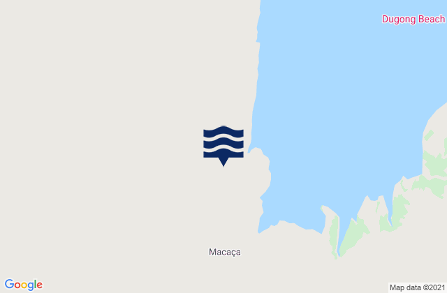 Mappa delle maree di Vilankulos District, Mozambique