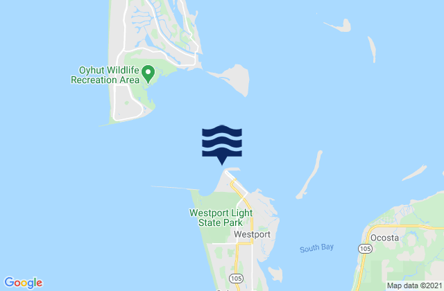 Mappa delle maree di Westport-The Cove, United States