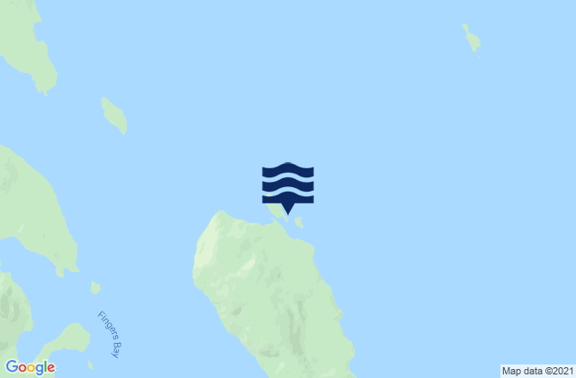 Mappa delle maree di Willoughby Island, United States