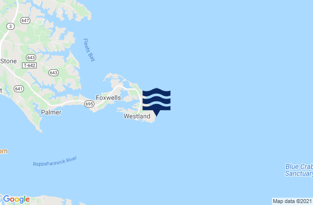 Mappa delle maree di Windmill Point, United States