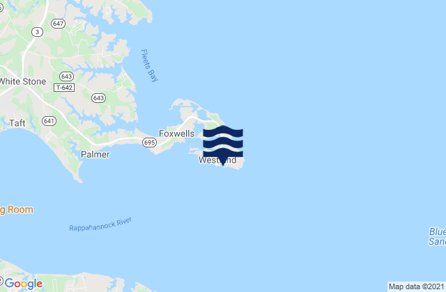 Mappa delle maree di Windmill Point, United States