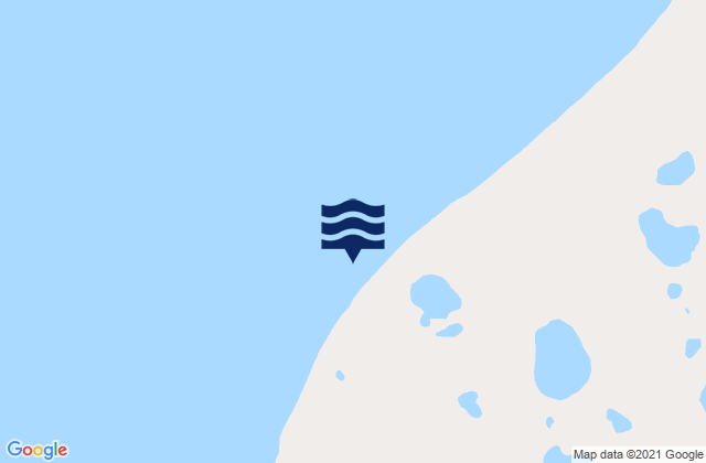 Mappa delle maree di Wood Bay, United States