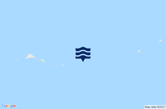 Mappa delle maree di Wotje Atoll, Marshall Islands