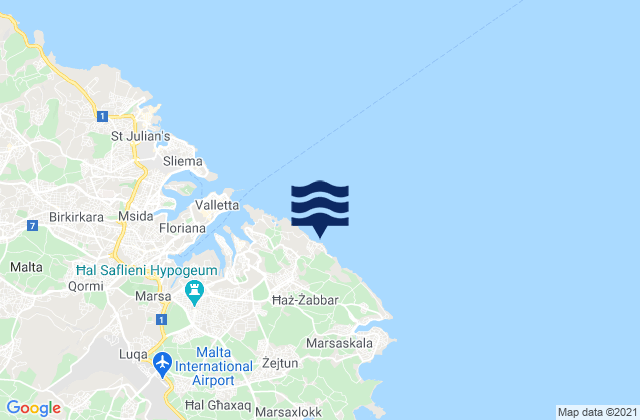 Mappa delle maree di Xgħajra, Malta