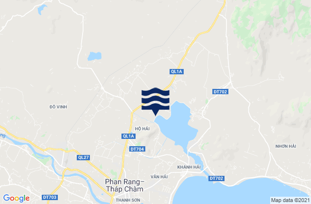 Mappa delle maree di Xã Phước Thắng, Vietnam