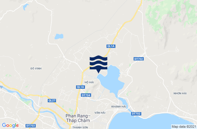 Mappa delle maree di Xã Phước Trung, Vietnam