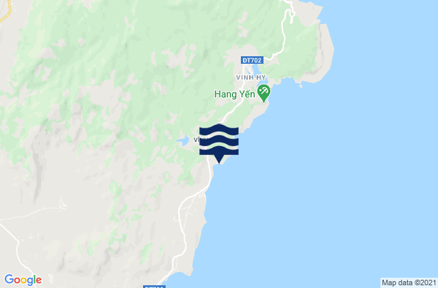 Mappa delle maree di Xã Vĩnh Hải, Vietnam