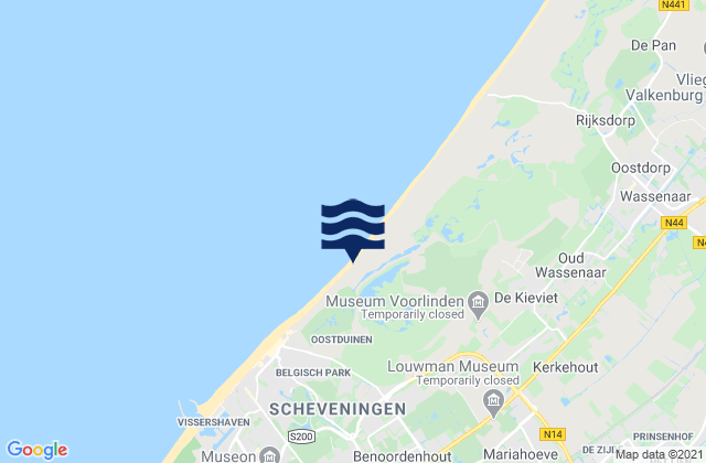 Mappa delle maree di Ypenburg, Netherlands