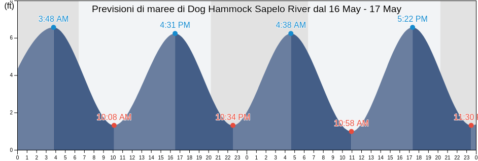Maree di Dog Hammock Sapelo River, McIntosh County, Georgia, United States