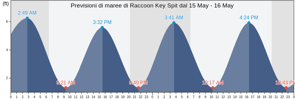 Maree di Raccoon Key Spit, Camden County, Georgia, United States